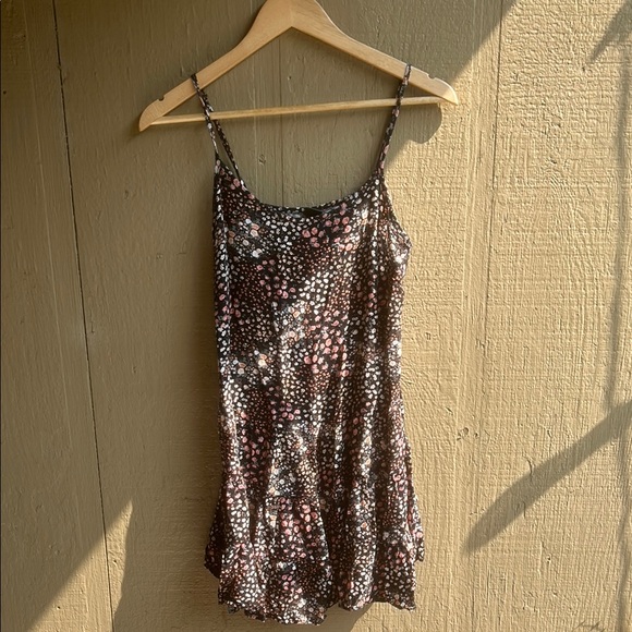Wild Fable Floral Flowy Mini Dress Size Small - Picture 2 of 5
